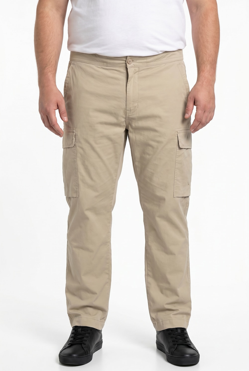 Cargohose Bauchfit, ultraleicht, Straight Fit, bis 72