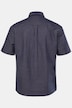 Chemise JP 1880 en tissu seersucker, manches courtes et col à pointes boutonnées, coupe Modern Fit - jusqu'au 8 XL