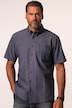 Chemise JP 1880 en tissu seersucker, manches courtes et col à pointes boutonnées, coupe Modern Fit - jusqu'au 8 XL