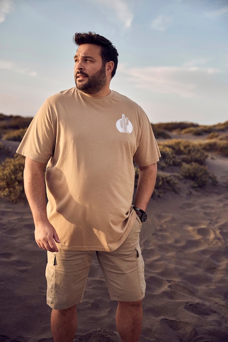 Men+ Cargo-Bermuda, Bauchfit, Relaxed Fit, bis 72