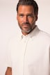 Chemise en jersey seersucker JP 1880, manches courtes et col à pointes boutonnées, coupe Modern Fit - jusqu'au 8 XL