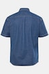 Chemise en jean, manches courtes et col à pointes boutonnées, coupe Modern Fit - jusqu'au 8 XL