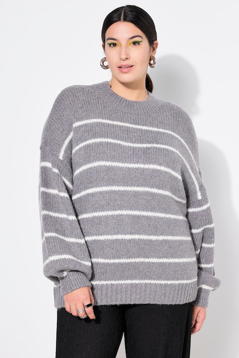 Pullover, oversized, Ringel