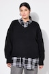 Pullover, Boxy Shape, blød ribstrik