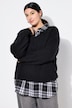 Pullover, Boxy Shape, blød ribstrik