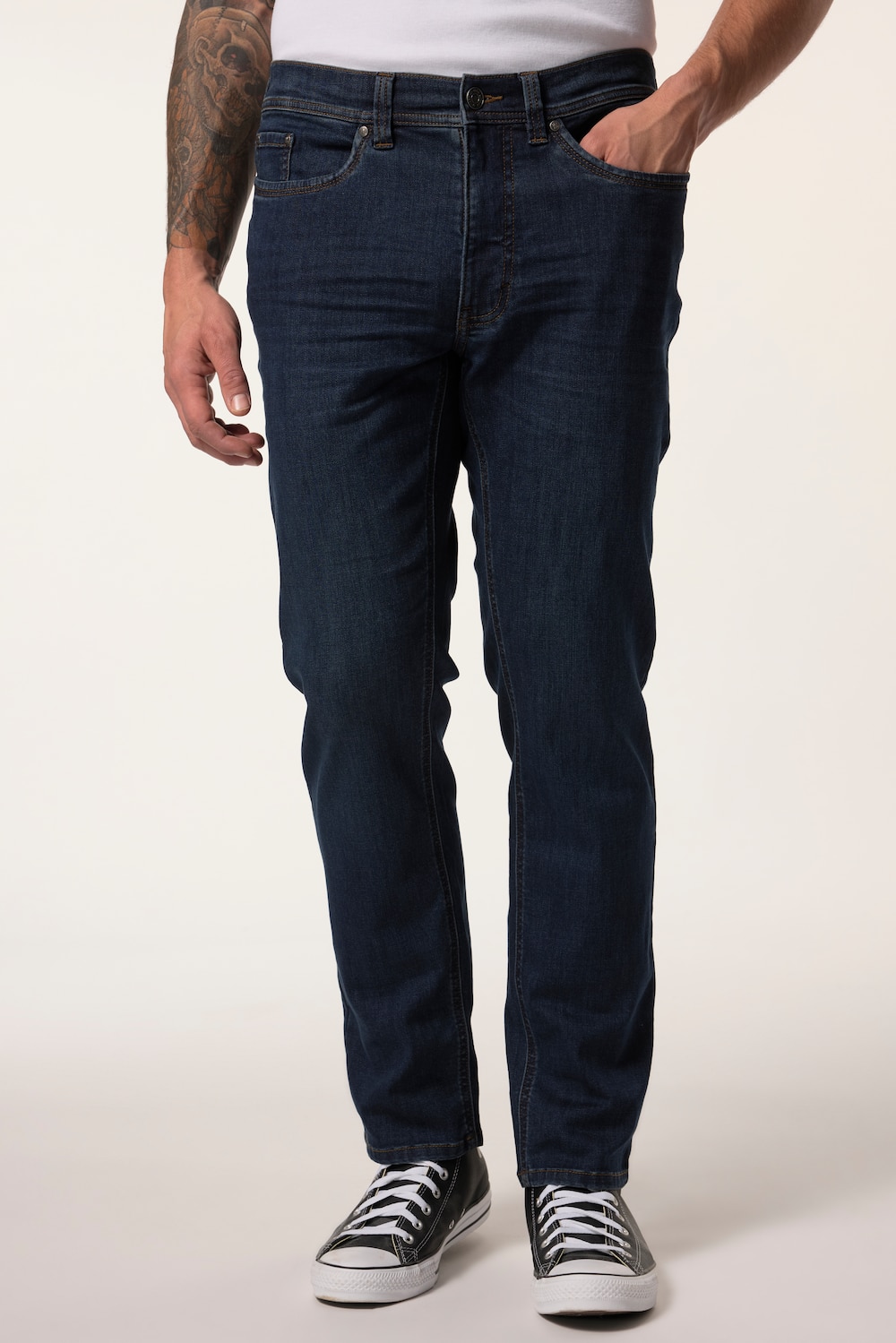 JP 1880 Colorjeans FLEXNAMIC®, 5-Pocket, Modern Straight Fit, light weight, bis 72/36