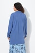 Bluse, A-form, muslin, broderi