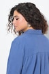Bluse, A-form, muslin, broderi