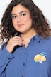 Bluse, A-form, muslin, broderi