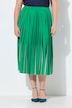 Spódnica midi plisowana, nadruk, krój trapezowy, elastyczny pas