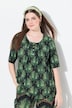 Eco Cotton Palm Leaf Short Sleeve Tee