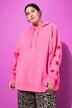 Hoodie, extra oversized, Sweat, Kapuze, Ärmel-Hearts