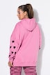 Hoodie, oversized, Sweat, Kapuze, Ärmel-Hearts