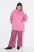 Hoodie, oversized, Sweat, Kapuze, Ärmel-Hearts