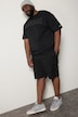 Bermuda cargo STHUGE, taille élastique, coupe Baggy Fit - jusqu'à la taille 74