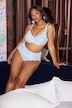 Strappy Scalloped Lace Cupless Underwire Bra