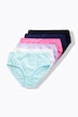 Midislips, 6er-Pack, Farbmix