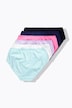 Midislips, 6er-Pack, Farbmix