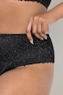 TRUYOU String-Panty, glitzernde Spitze, Mikrofaser