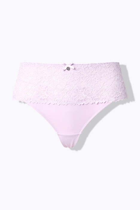TRUYOU String-Panty, glitzernde Spitze, Mikrofaser