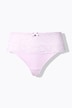 TRUYOU String-Panty, glitzernde Spitze, Mikrofaser