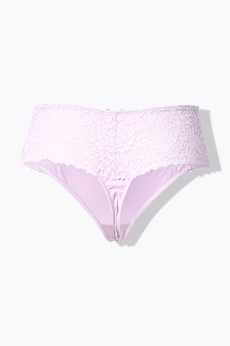 TRUYOU String-Panty, glitzernde Spitze, Mikrofaser