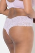 TRUYOU String-Panty, glitzernde Spitze, Mikrofaser