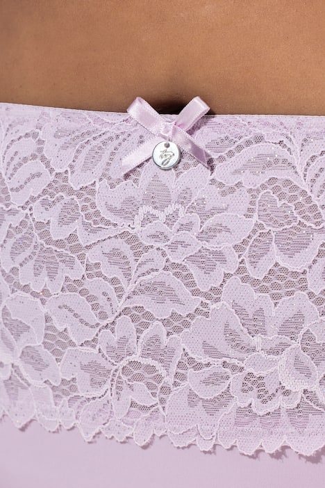 TRUYOU String-Panty, glitzernde Spitze, Mikrofaser