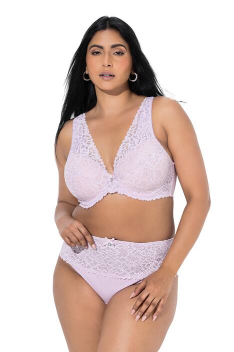 TRUYOU string kalhotky, jemně třpytivá krajka, mikrovlákno