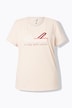 T-shirt, chaussure, col rond, manches courtes, coton biologique