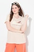 T-shirt, chaussure, col rond, manches courtes, coton biologique