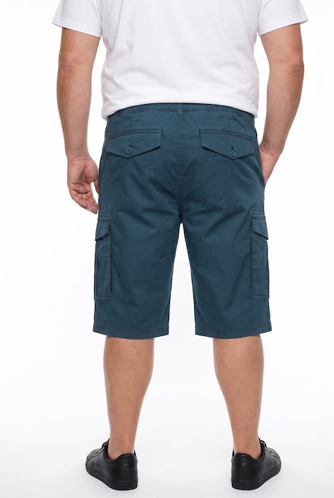 Cargo-Bermuda, Baggy Fit, Twill, Elastikbund, bis 72