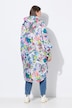Funksjons-regnkappe, unisex, trykk, hette