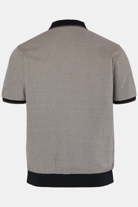 Poloshirt, korte mouw, buikvriendelijk, piqué, tot 8 XL