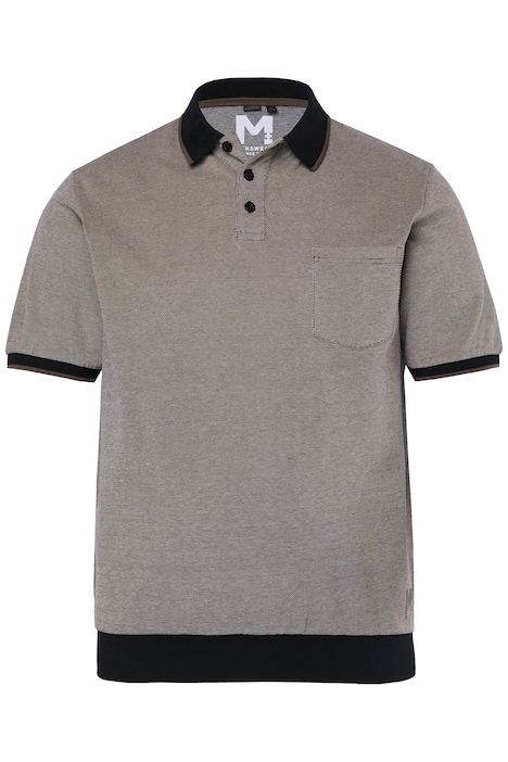 Polokošile, břišní střih, krátké rukávy, piké, do 8XL