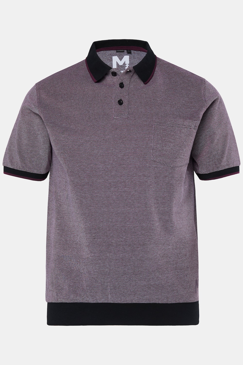 Poloshirt, Halbarm, Bauchfit, Piqué, bis 8 XL