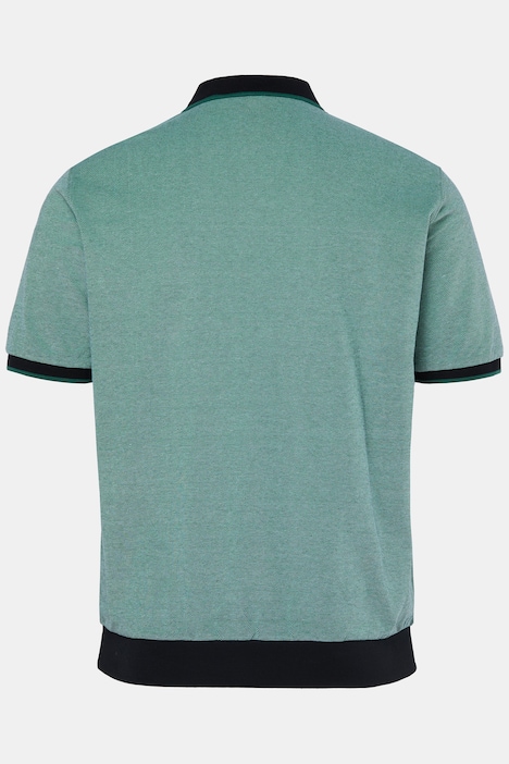 Poloshirt, korte mouw, buikvriendelijk, piqué, tot 8 XL