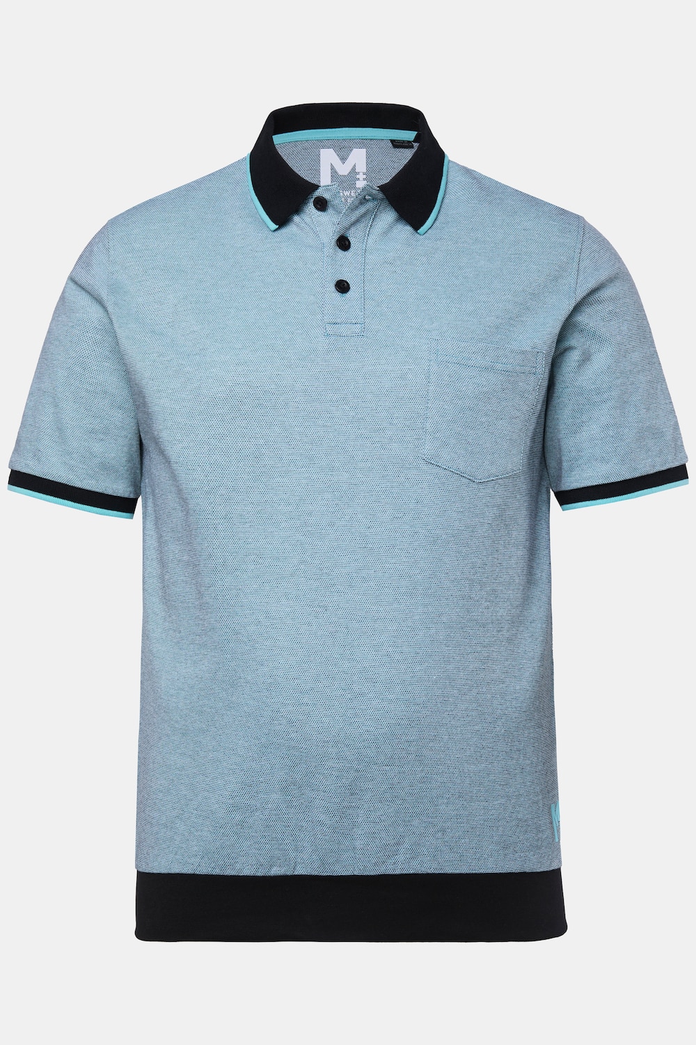 Men+ Poloshirt, Halbarm, Bauchfit, Piqué, bis 8 XL