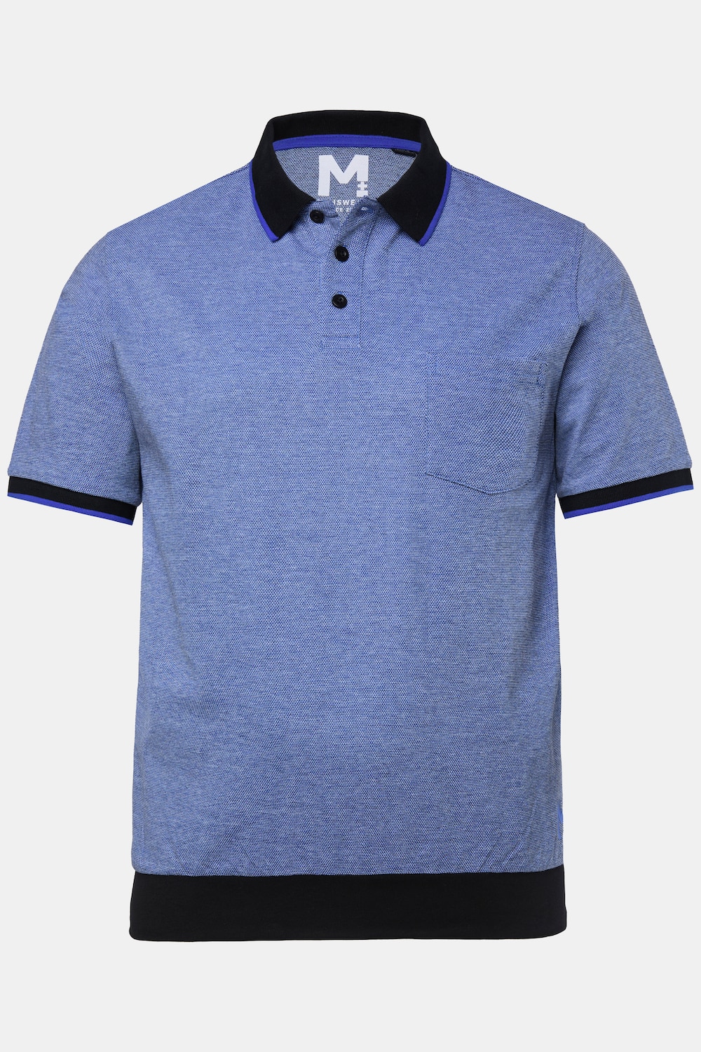 Men+ Poloshirt, Halbarm, Bauchfit, Piqué, bis 8 XL