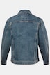 JP 1880 Jeansjacke, skulderbadge og 4 lommer, op til str. 8XL