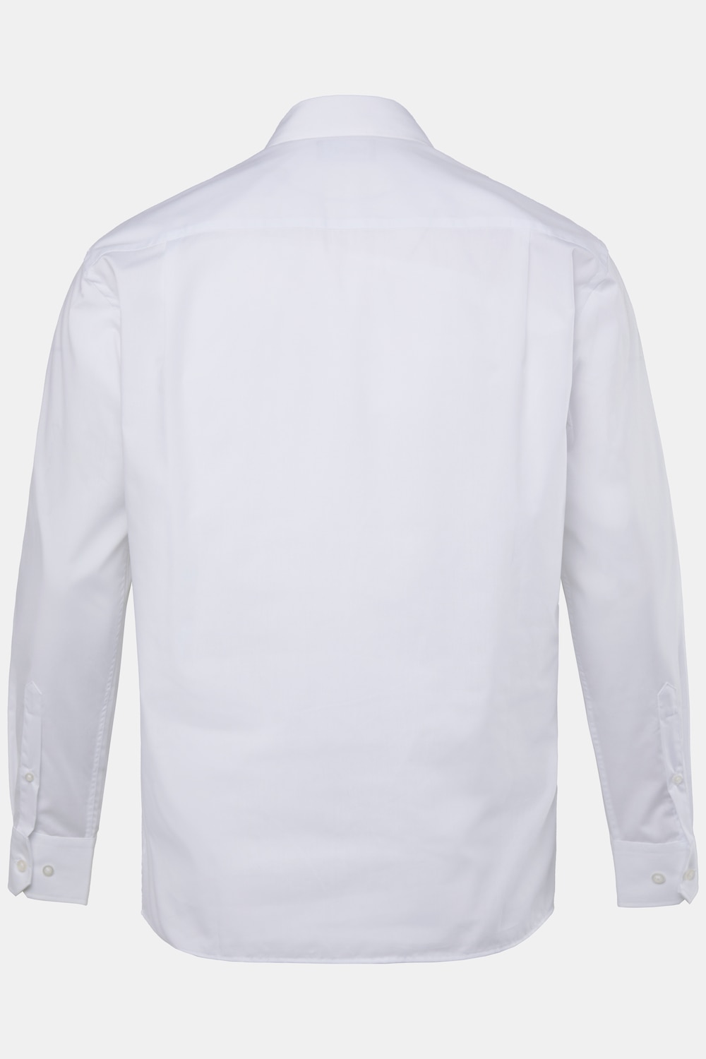 Stora storlekar Skjorta, Her, vit, storlek: 3XL, Polyester/Bomull, Men Plus
