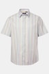 Men+ Gestreept overhemd, korte mouw, Kentkraag, comfort fit, tot 8 XL