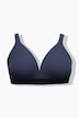 Bikinitop, zonder zachte cups, volledig gevoerd, gerecycled