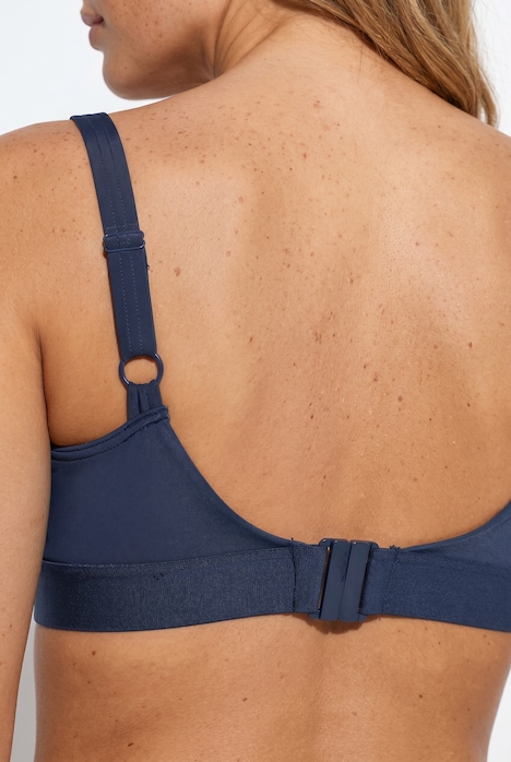 Bikini-Top, ohne Softcups, Komplettfutter, recycelt