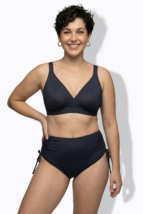 Bikini-Top, ohne Softcups, Komplettfutter, recycelt