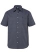 Kostkovaná košile, krátké rukávy, Kent límeček, seersucker, Comfort střih, do 8XL