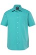 Kostkovaná košile, krátké rukávy, Kent límeček, seersucker, Comfort střih, do 8XL
