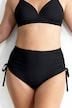 Bikini-Slip, Raffband, Vorderfutter