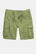Bermuda cargo STHUGE en Ripstop, taille élastique, coupe Loose Fit - jusqu'à la taille 74