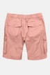 Bermuda cargo STHUGE en Ripstop, taille élastique, coupe Loose Fit - jusqu'à la taille 74